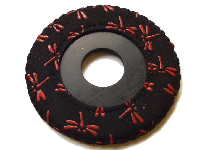 Shinai Tsuba-Dome mit traditionellem japanischen Libellen-Motiv