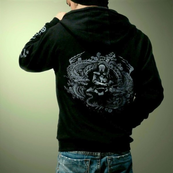 Dojo Jacke - Icing Blue Dragon