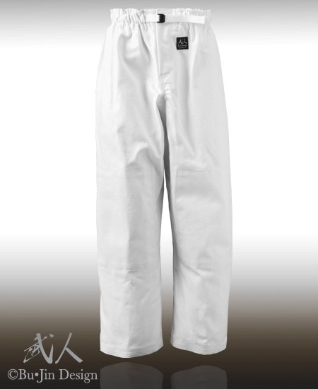 Aikido Zipper Pants 8oz - Organic